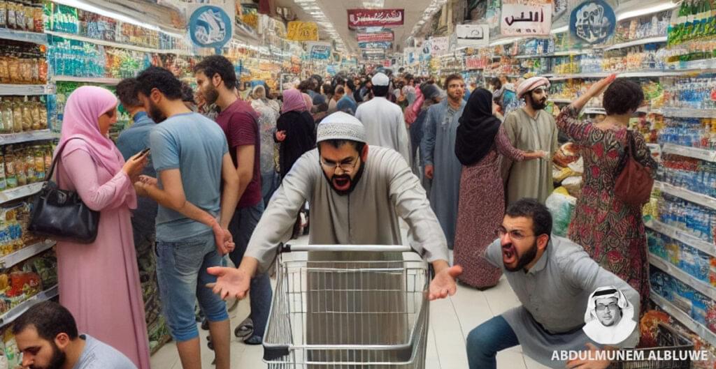 إغلاق الممرات في المتاجر : سلوك مزعج يحتاج إلى وعي
